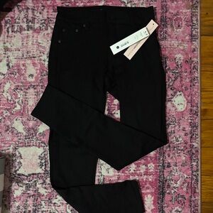 Aqua Kids Black Casual Bottoms